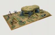 Italeri Bunker et accessoires 